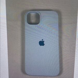 Apple Light Blue iPhone Case